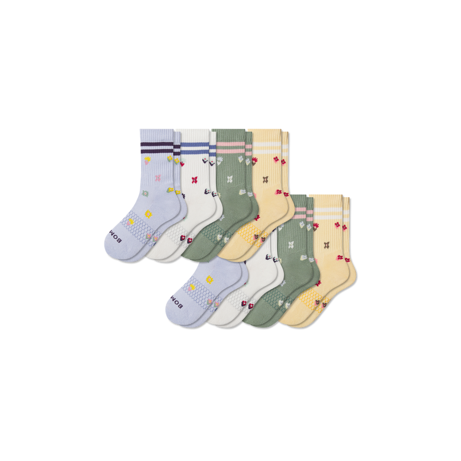 Youth Calf Sock 8-Pack - Smooth Everyday Cushion