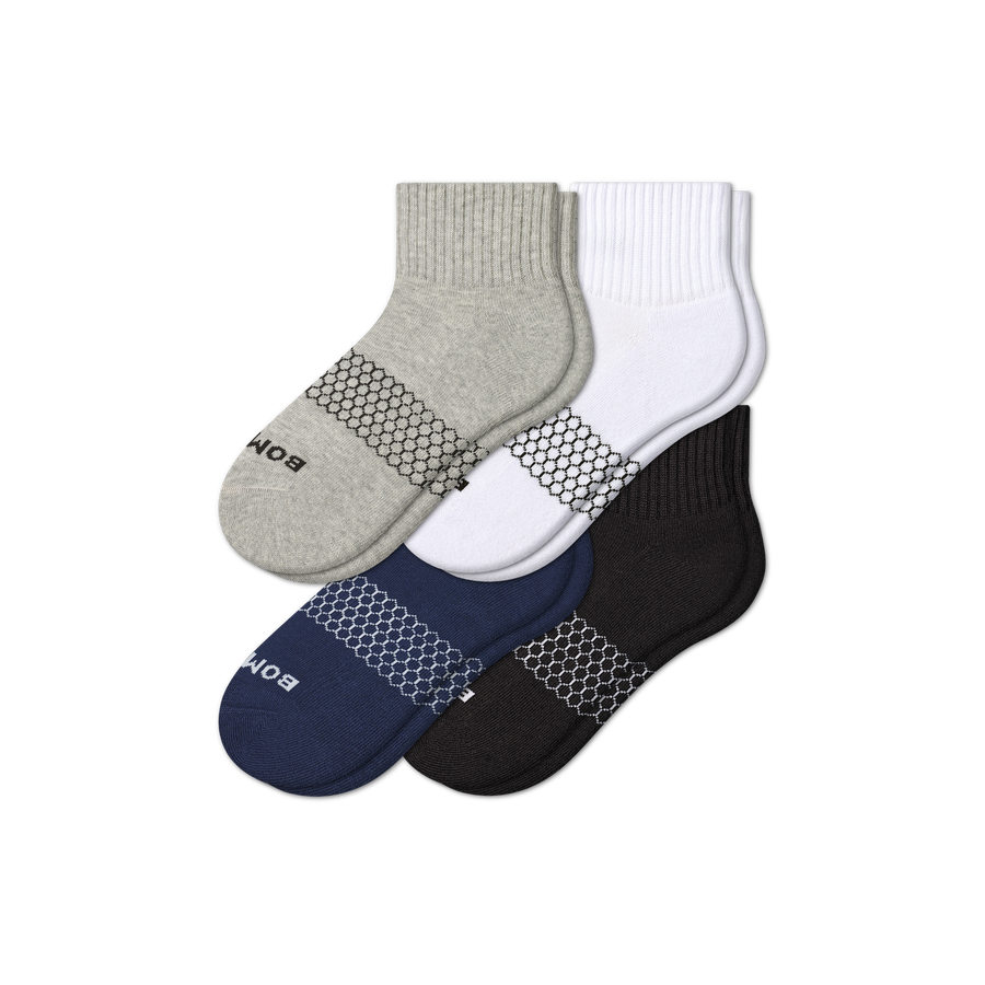 Women's Quarter Sock 4-Pack - Soft Lounge Fit