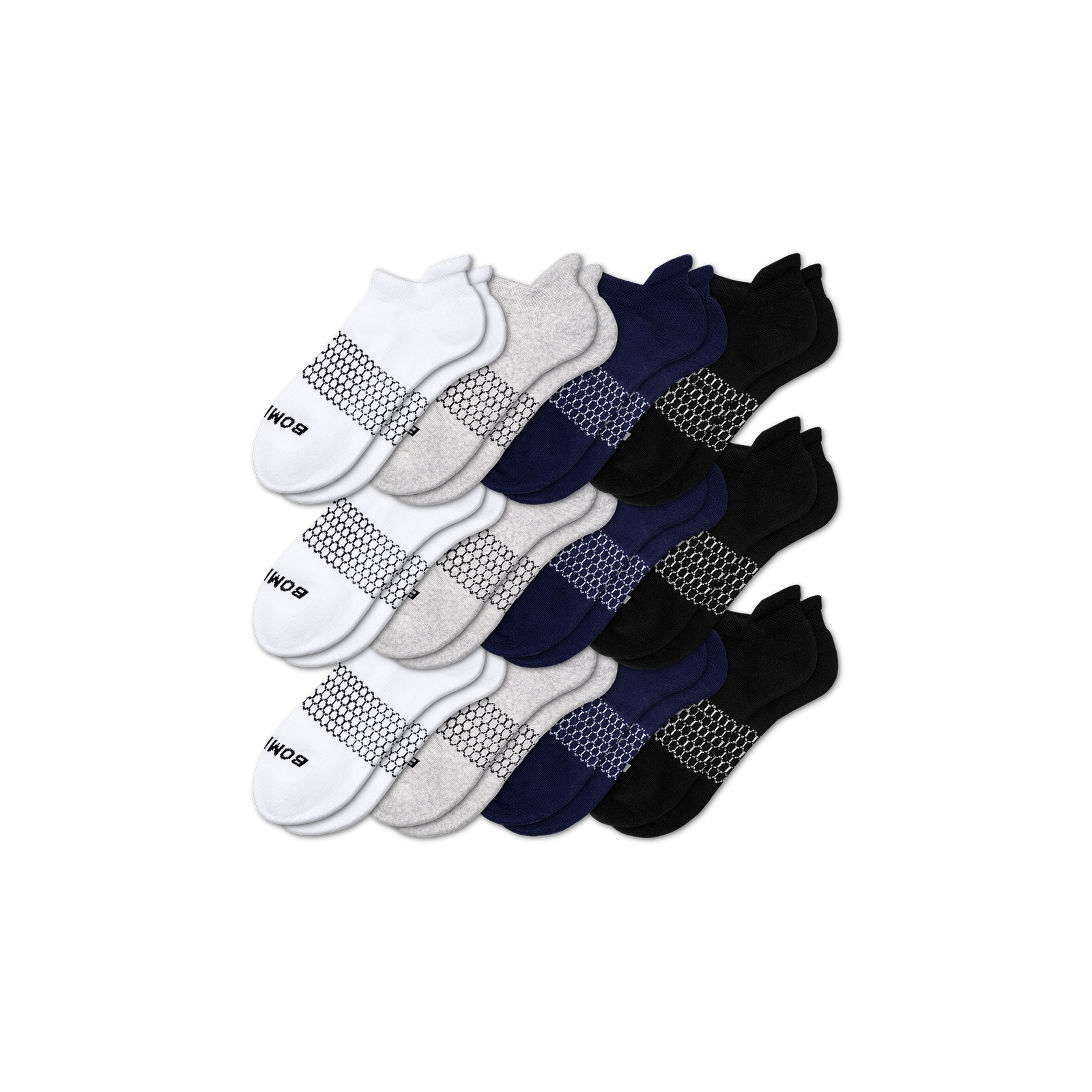Men's Ankle Sock 12-Pack - solids - 4