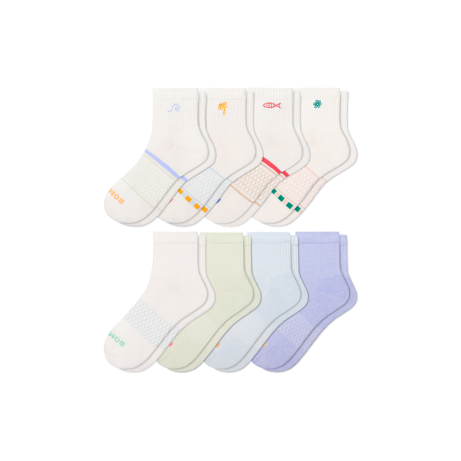 Women's Quarter Sock 8-Pack - Weekend Trail Support