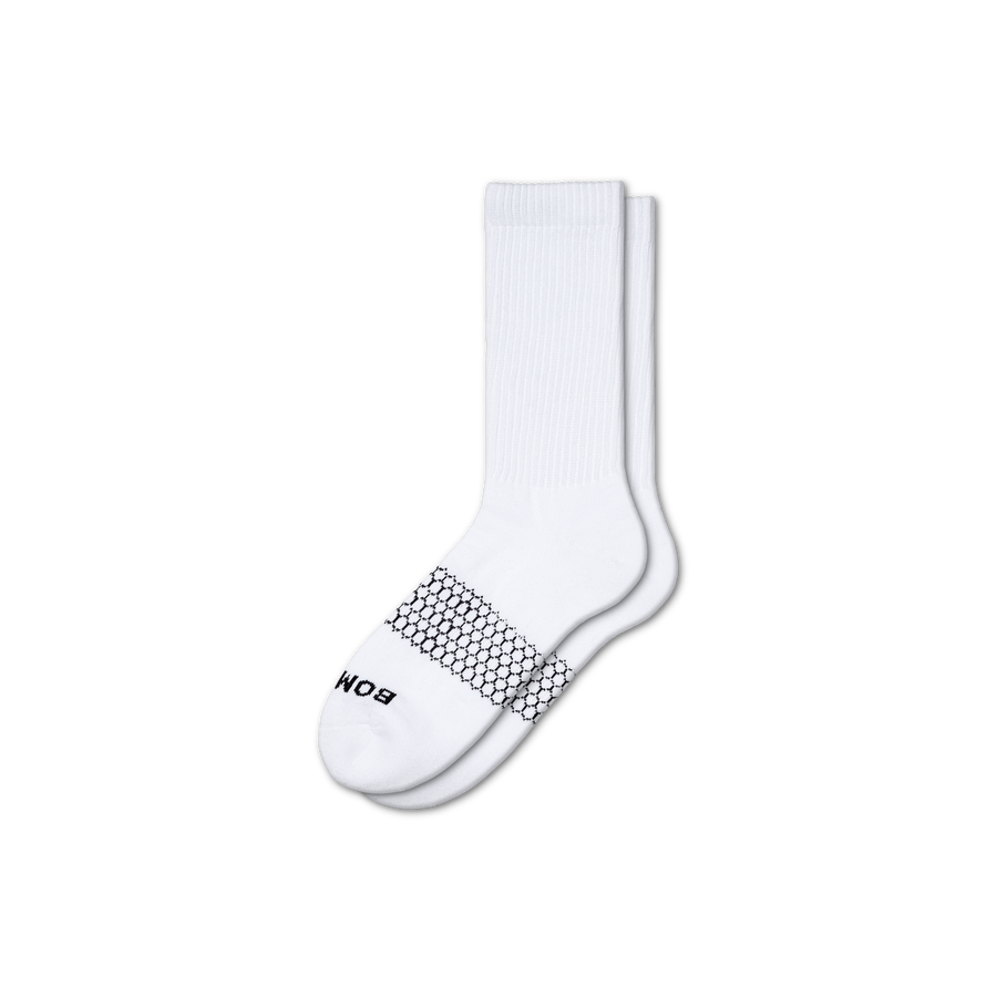 Men's Solids Calf Socks - Daily No Show Pair