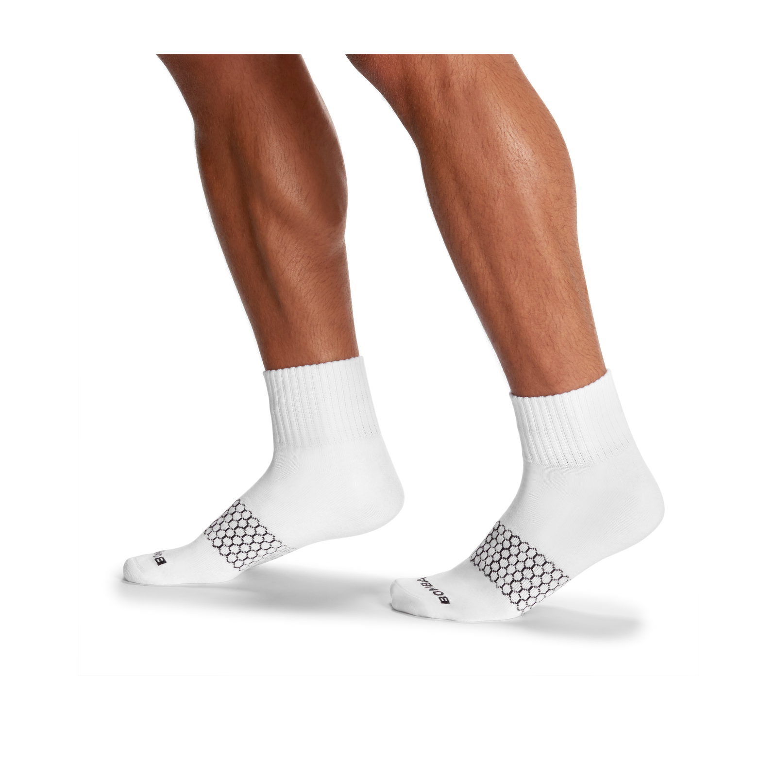 Men's Quarter Socks - white - 10