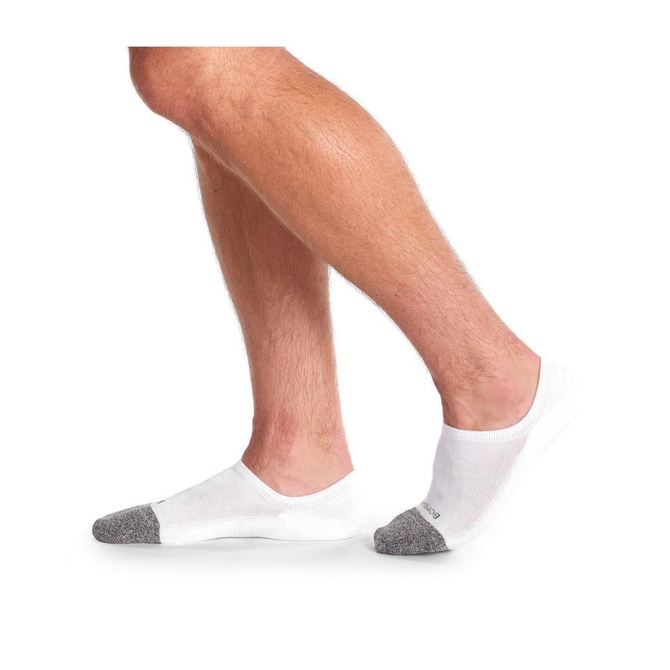Men's Cushioned No Show Sock 4-Pack - white - 17