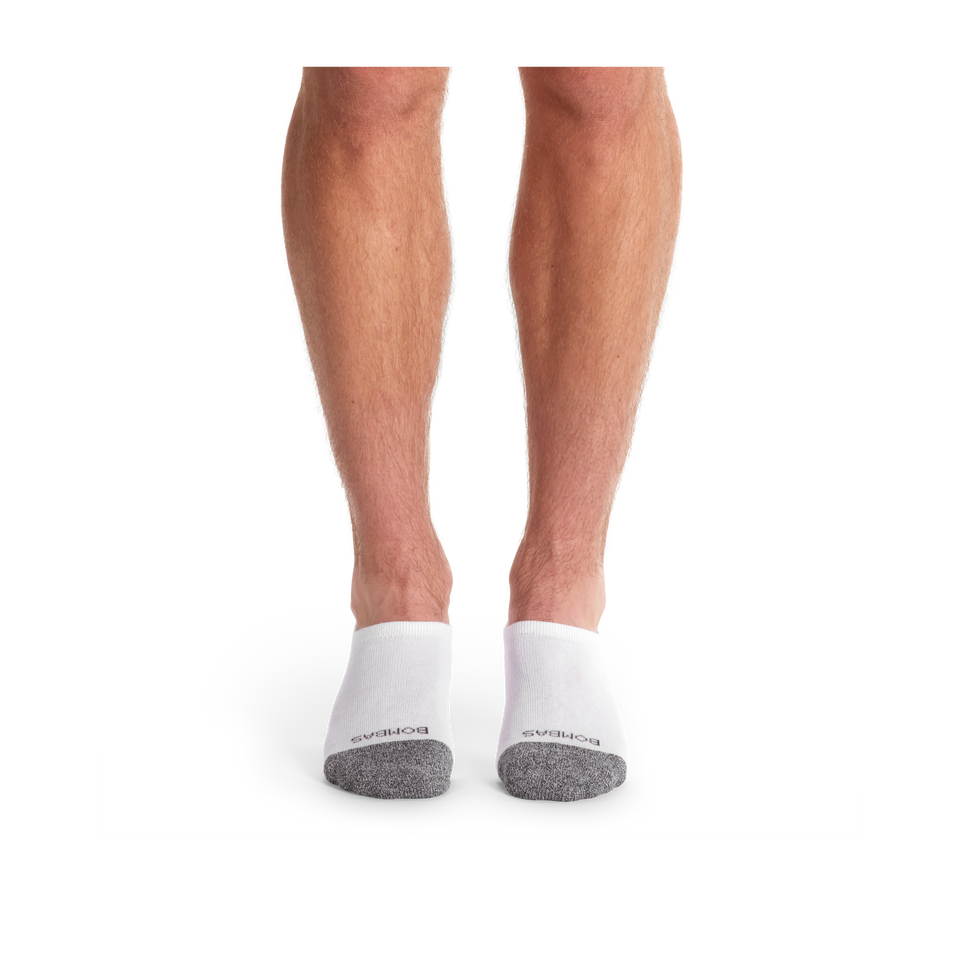 Men's Cushioned No Show Sock 8-Pack - white - 19